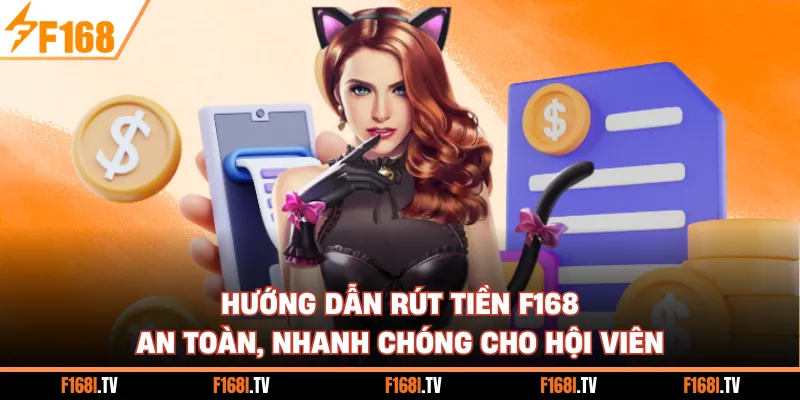 Hướng Dẫn Rút Tiền F168 An Toàn, Nhanh Chóng Cho Hội Viên